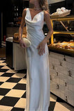 Sleeveless V-Neck Casual Dress
