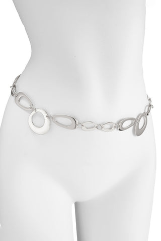 Chic Chain-Link Waist Belt