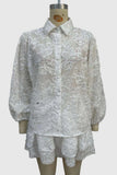 Elegant Layered Short Set