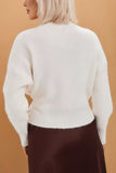 Wrap Style Cardigan with Tie Waist