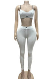 Moon Print Tank Top and Pants Set
