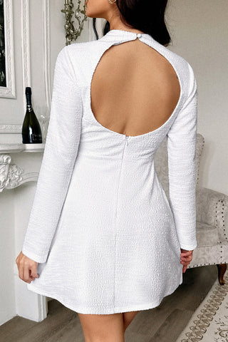 Stylish Long-Sleeve Casual Dress