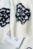 Patterned Crewneck Sweater
