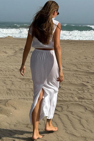 Elegant Two-Piece Skirt Set
