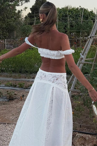 Elegant Two-Piece Skirt Set