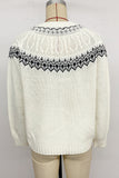 Scandinavian-Inspired Patterned Sweater