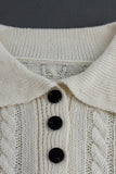 Chic Cable Knit Skirt Set