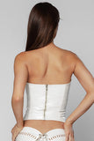 Strapless Cutout Tank Top