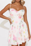 Summer Ruffle Hem Sundress with Smocked Waist