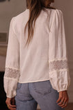 Floral Frilled Long Sleeve Blouse