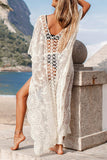 Elegant Lace Beach Cover-Up
