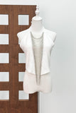 Draped Front Halter Tank