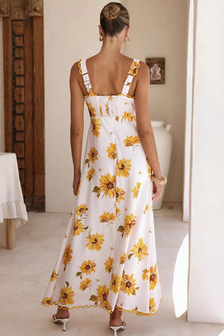 Floral Maxi Casual Dress