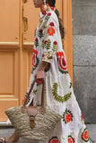 Floral Print Casual Midi Dress