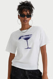 Graphic Cocktail Print T-Shirt