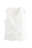 Button-Front Vest