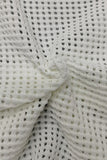 Knotted Front Mesh Tank Top