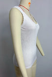 Scalloped-Edge Tank Top