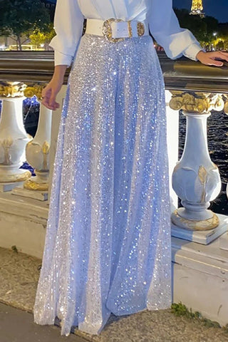 Elegant Sequin Detail Jumpsuit