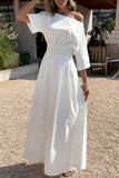Off-Shoulder Vacation Dress