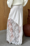 Elegant Lace Maxi Skirt