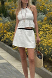 Chic Layered Skirt Set