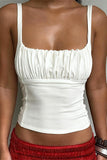Ruched Front Camisole Top