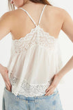 Lace Trimmed Camisole Top