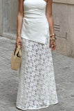 Elegant Lace Maxi Skirt
