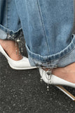 Stylish Chain Brooch Accessory