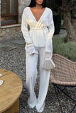 Elegant Two-Piece Flowing Set