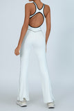 Flared Activewear Jumpsuit