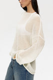Simple Long-Sleeve Crewneck Tee