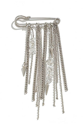 Pearl Chain Anklet with Cross Charm