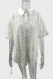 Crochet Trim Shirt