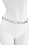 Stylish Oval Link Chain Belt
