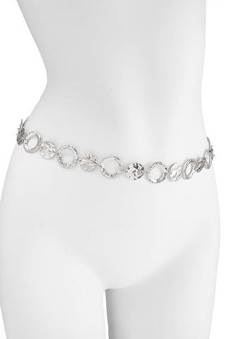 Stylish Oval Link Chain Belt