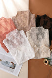 Sheer Lace Long Sleeve Top
