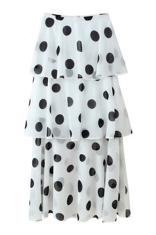 Polka Dot Skirt Set