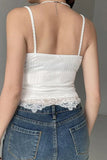 Lace Trim V-Neck Camisole