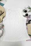 Sleeveless Ribbed Tank Top