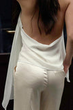 Halter Neck Layered Blouse