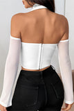 Elegant Cold-Shoulder Tank