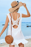 Elegant Back Detail Beach Cover-Up