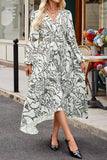 Relaxed Fit Long Sleeve Dress