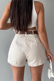 Chic Pleated Mini Skort
