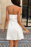 Shirt Collar A-Line Waist Dress