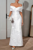 Elegant Off-Shoulder Maxi Dress