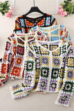 Crochet Pattern Button-Up Blouse