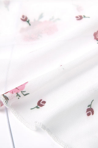 Floral Print Bandana Tank Top